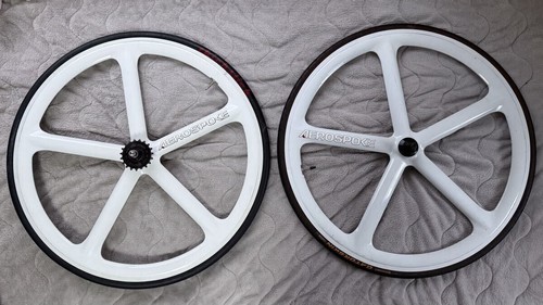 Aerospoke wheelset white - white, 700c